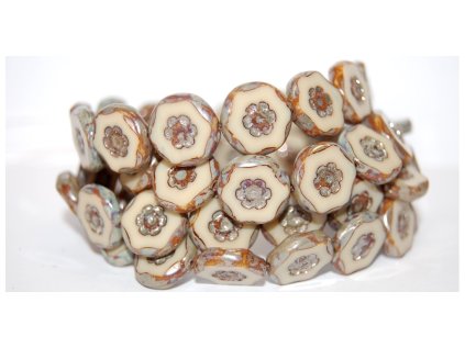 Ploškované - Kytky 15 mm