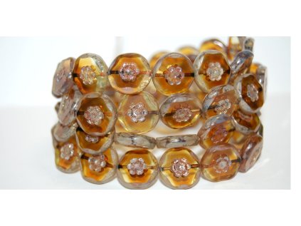 Ploškované - Kytky 15 mm