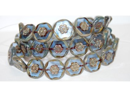 Ploškované - Kytky 15 mm