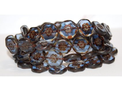 Ploškované - Kytky 15 mm