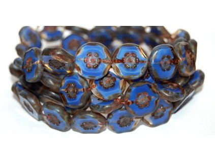 Ploškované - Kytky 15 mm