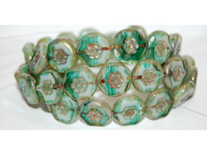 Ploškované - Kytky 15 mm