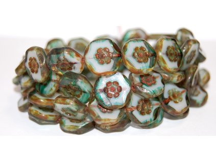 Ploškované - Kytky 15 mm