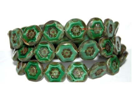 Ploškované - Kytky 15 mm