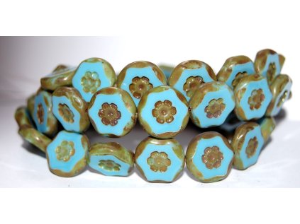 Ploškované - Kytky 15 mm