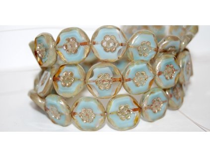 Ploškované - Kytky 15 mm