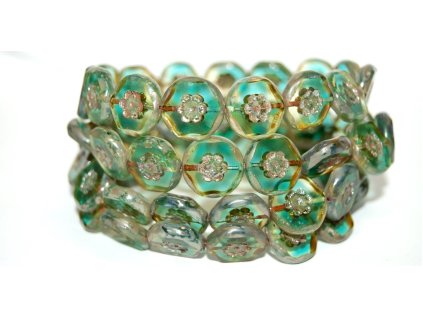 Ploškované - Kytky 15 mm