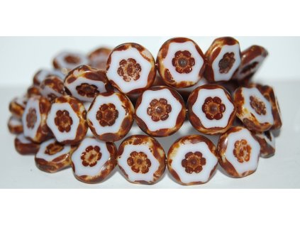 Ploškované - Kytky 15 mm