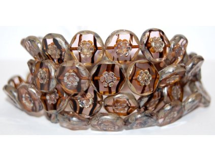 Ploškované - Kytky 15 mm