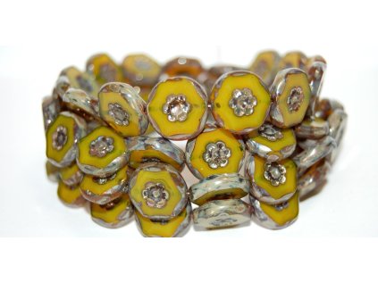 Ploškované - Kytky 15 mm