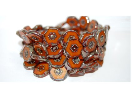 Ploškované - Kytky 15 mm