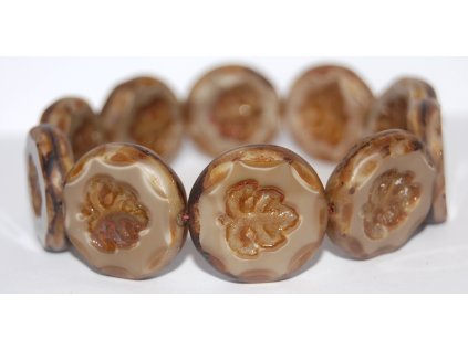 Table cut - Leaves - 24mm