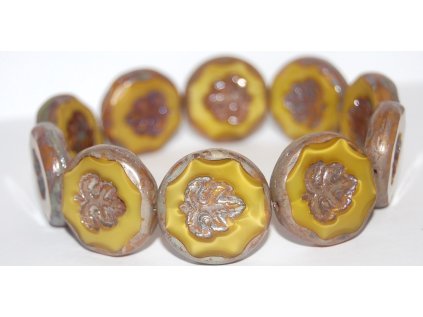 Table cut - Leaves - 24mm