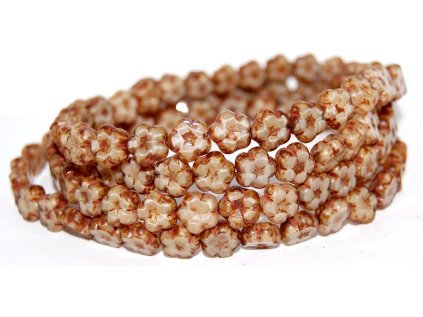 Flowers 10mm - Table cut beads