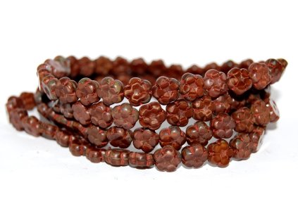 Flowers 10mm - Table cut beads