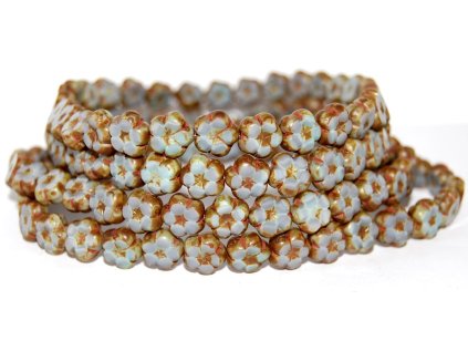 Flowers 10mm - Table cut beads