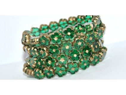 Flowers 10mm - Table cut beads