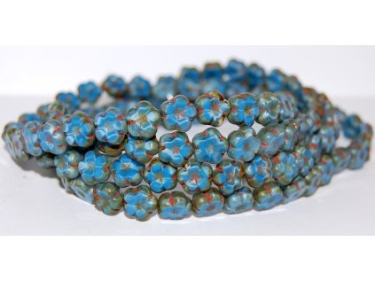 Flowers 10mm - Table cut beads