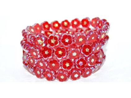 Flowers 10mm - Table cut beads