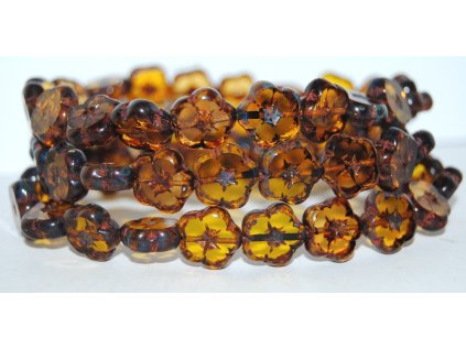 Flowers 14mm - Table cut beads