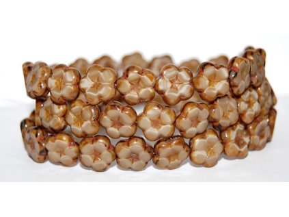 Kytky 14 mm - Ploškované perle