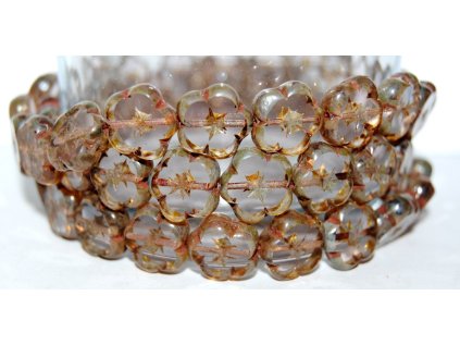 Flowers 14mm - Table cut beads