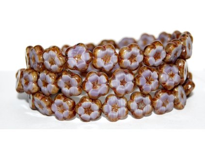 Kytky 14 mm - Ploškované perle