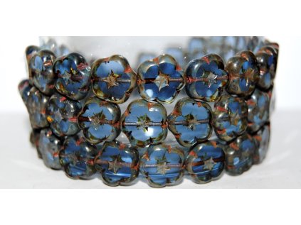 Flowers 14mm - Table cut beads