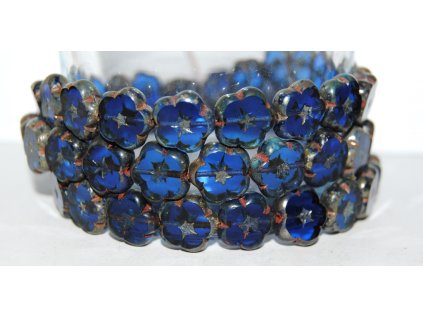 Flowers 14mm - Table cut beads