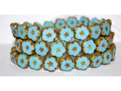 Flowers 14mm - Table cut beads