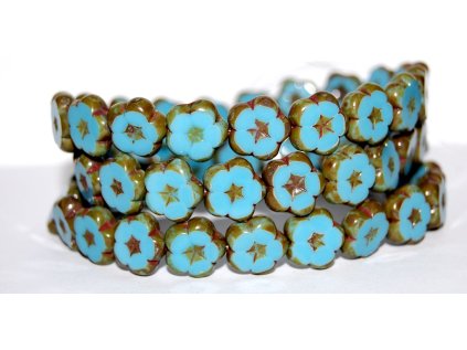 Flowers 14mm - Table cut beads