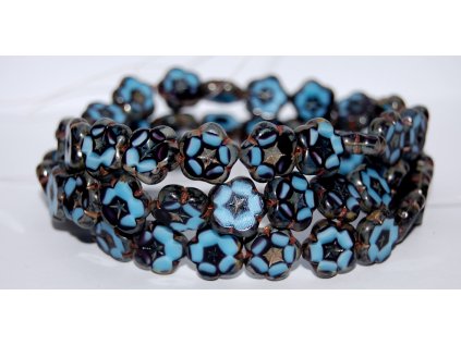 Flowers 14mm - Table cut beads