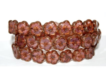 Kytky 14 mm - Ploškované perle