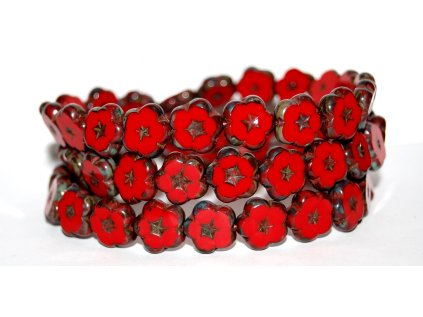 Flowers 14mm - Table cut beads