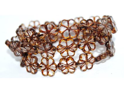 Flowers 15mm -6- Table cut beads