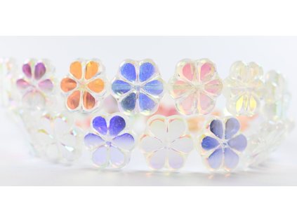 Flowers 15mm -6- Table cut beads