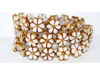 Flowers 15mm -6- Table cut beads