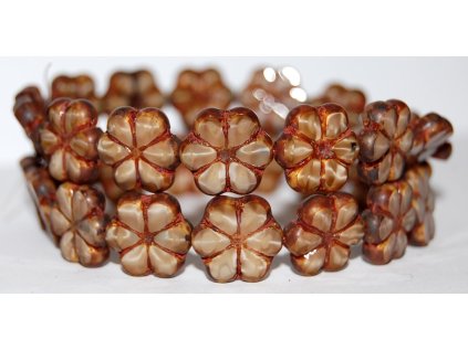 Flowers 15mm -6- Table cut beads