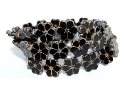 Flowers 15mm -6- Table cut beads