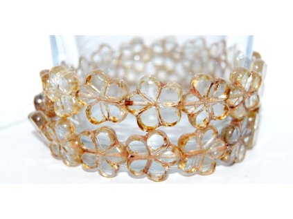 Flowers 17mm - Table cut beads