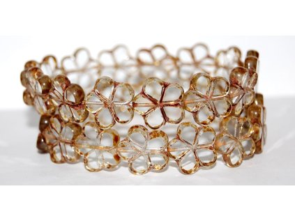 Flowers 17mm - Table cut beads