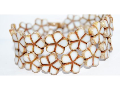 Flowers 17mm - Table cut beads