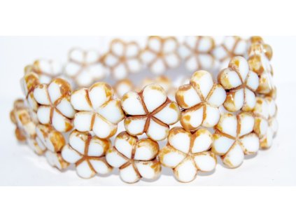 Flowers 17mm - Table cut beads