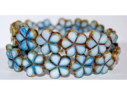 Flowers 17mm - Table cut beads