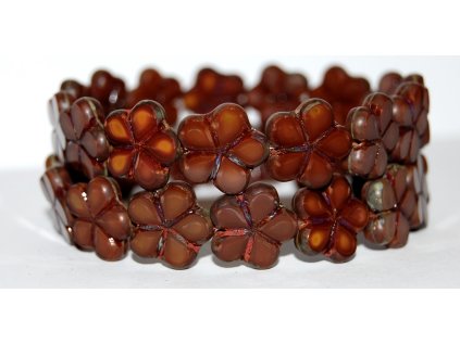 Flowers 17mm - Table cut beads