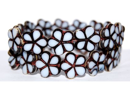 Flowers 17mm - Table cut beads