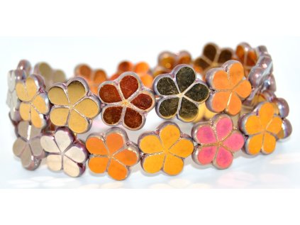 Flowers 17mm - Table cut beads