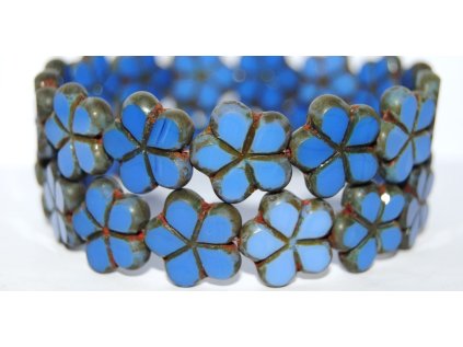 Flowers 17mm - Table cut beads