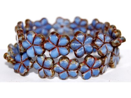 Flowers 17mm - Table cut beads