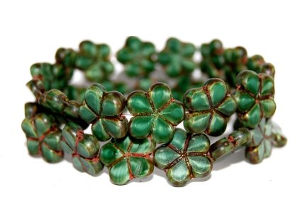 Flowers 17mm - Table cut beads